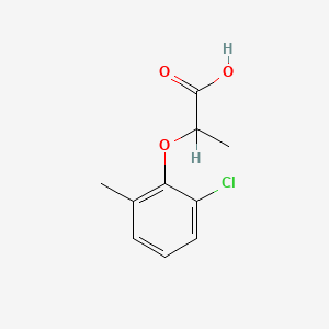 molecular formula C10H11ClO3 B1593362 2-(2-Chloro-6-methylphenoxy)propanoic acid CAS No. 35851-12-8