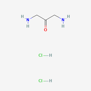 molecular formula C3H10Cl2N2O B1593369 1,3-DIAMINOACETONE DIHYDROCHLORIDE CAS No. 61798-04-7