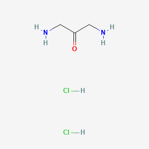 molecular formula C3H10Cl2N2O B1593369 2-Propanone, 1,3-diamino-, dihydrochloride CAS No. 61798-04-7