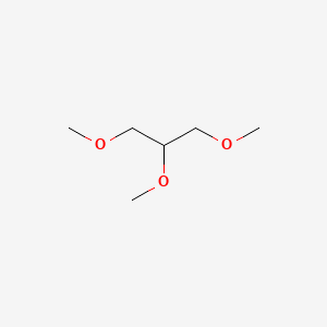 molecular formula C6H14O3 B1593376 1,2,3-Trimethoxypropane CAS No. 20637-49-4