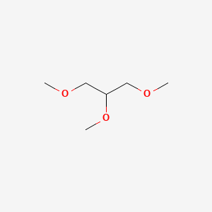 molecular formula C6H14O3 B1593376 Propane, 1,2,3-trimethoxy- CAS No. 20637-49-4