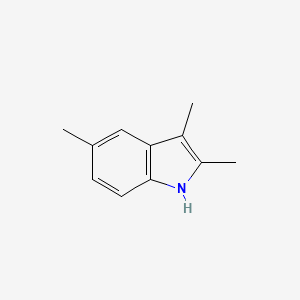 molecular formula C11H13N B1593377 2,3,5-三甲基-1H-吲哚 CAS No. 21296-92-4