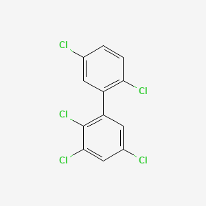molecular formula C12H5Cl5 B1593388 2,2',3,5,5'-Pentachlorobiphenyl CAS No. 52663-61-3