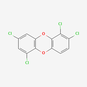 molecular formula C12H4Cl4O2 B1593392 1,2,6,8-Tetrachlorodibenzo-P-dioxin CAS No. 67323-56-2