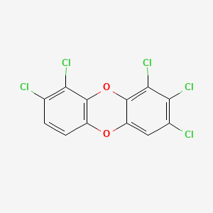 molecular formula C12H3Cl5O2 B1593393 1,2,3,8,9-Pentachlorodibenzo-p-dioxin CAS No. 71925-18-3
