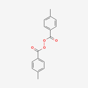 molecular formula C16H14O4 B1593398 Bis(4-methylbenzoyl)peroxide CAS No. 895-85-2