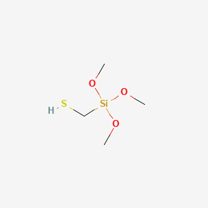 molecular formula C4H12O3SSi B1593400 Trimethoxysilylmethanethiol CAS No. 30817-94-8