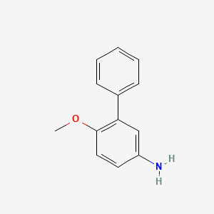 molecular formula C13H13NO B1593401 3-Phenyl-p-anisidine CAS No. 56970-26-4