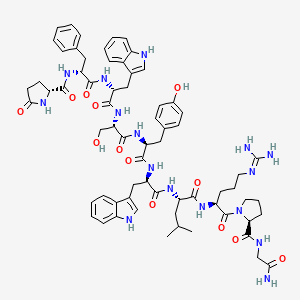 molecular formula C67H84N16O13 B1593405 Gpt-LHRH CAS No. 68059-94-9