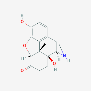 molecular formula C16H17NO4 B159341 Noroxymorphone CAS No. 33522-95-1