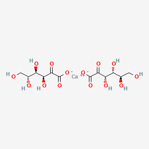 molecular formula C12H18CaO14 B1593419 2-酮-D-葡萄糖酸钙 CAS No. 3470-37-9
