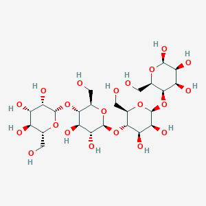 molecular formula C24H42O21 B1593421 Amylotetraose; Fujioligo 450; alpha-1,4-Tetraglucose CAS No. 9036-88-8