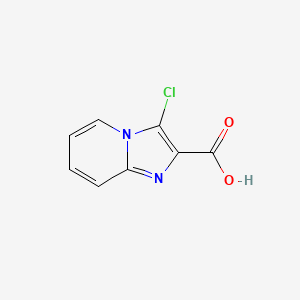 molecular formula C8H5ClN2O2 B1593432 3-氯咪唑并[1,2-a]吡啶-2-羧酸 CAS No. 1000017-94-6