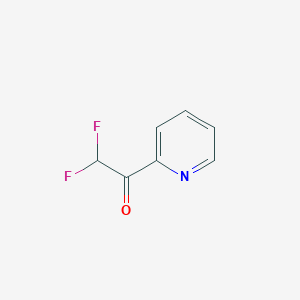 molecular formula C7H5F2NO B1593443 2,2-Difluoro-1-(pyridin-2-yl)ethanone CAS No. 80459-00-3