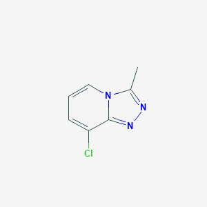 molecular formula C7H6ClN3 B1593454 8-Chloro-3-methyl-[1,2,4]triazolo[4,3-a]pyridine CAS No. 929000-42-0