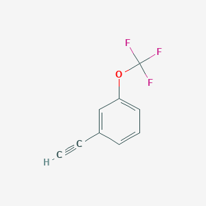 molecular formula C9H5F3O B1593456 1-乙炔基-3-(三氟甲氧基)苯 CAS No. 866683-57-0