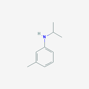 molecular formula C10H15N B159346 N-异丙基-间甲苯胺 CAS No. 10219-26-8
