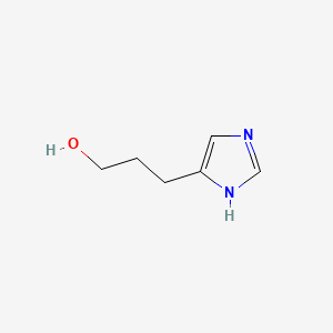 molecular formula C6H10N2O B1593467 3-(1H-咪唑-4-基)-1-丙醇 CAS No. 49549-75-9