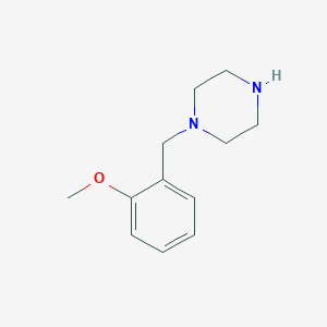 molecular formula C12H18N2O B1593468 1-(2-Methoxybenzyl)piperazine CAS No. 55037-81-5