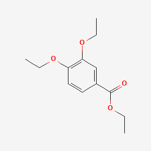 molecular formula C13H18O4 B1593473 Ethyl 3,4-diethoxybenzoate CAS No. 75332-44-4