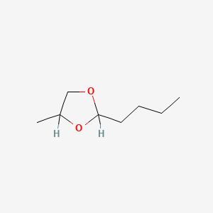 molecular formula C8H16O2 B1593477 2-Butyl-4-methyl-1,3-dioxolane CAS No. 74094-60-3