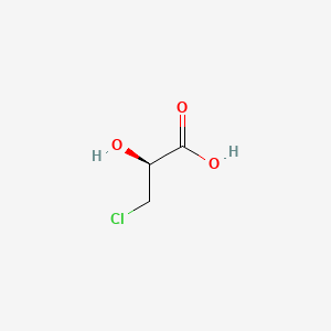 molecular formula C3H5ClO3 B1593478 3-Chlorolactic acid, (S)- CAS No. 82079-44-5