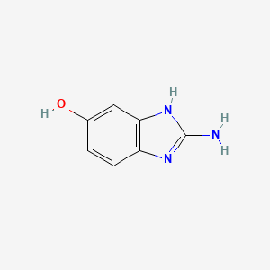 molecular formula C7H7N3O B1593483 2-Amino-1H-benzo[d]imidazol-5-ol CAS No. 51276-85-8