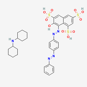 molecular formula C34H39N5O10S3 B1593486 Einecs 228-322-9 CAS No. 6226-90-0