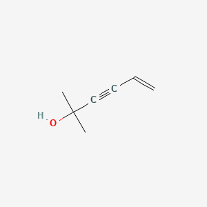 molecular formula C7H10O B1593500 5-Hexen-3-YN-2-OL, 2-methyl- CAS No. 690-94-8
