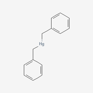 molecular formula C14H14Hg B1593501 Dibenzylmercury CAS No. 780-24-5