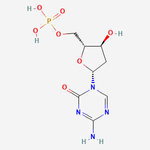 molecular formula C8H13N4O7P B1593516 5-氮杂胞苷-5'单磷酸酯 CAS No. 66642-55-5