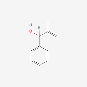 molecular formula C10H12O B1593524 2-甲基-1-苯基-2-丙烯-1-醇 CAS No. 4383-08-8