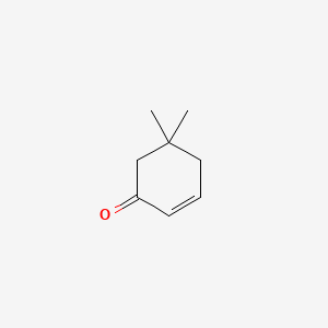 molecular formula C8H12O B1593525 5,5-二甲基环己-2-烯酮 CAS No. 4694-17-1