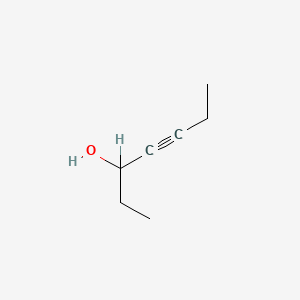 molecular formula C7H12O B1593529 4-庚炔-3-醇 CAS No. 32398-69-9