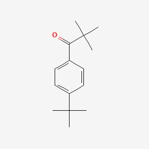 molecular formula C15H22O B1593535 对叔丁基叔戊基苯酮 CAS No. 22583-66-0