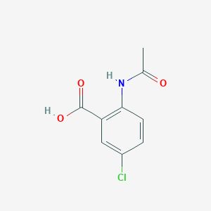 molecular formula C9H8ClNO3 B1593539 2-Acetamido-5-chlorobenzoic acid CAS No. 5202-87-9