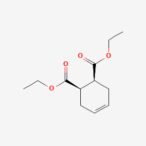 molecular formula C12H18O4 B1593541 cis-4-Cyclohexene-1,2-dicarboxylic Acid Diethyl Ester CAS No. 4841-85-4