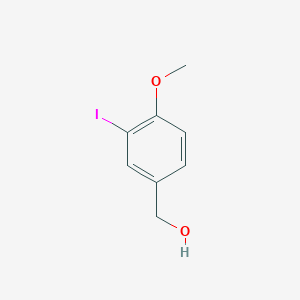 molecular formula C8H9IO2 B1593547 (3-iodo-4-methoxyphenyl)methanol CAS No. 53279-82-6
