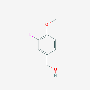 molecular formula C8H9IO2 B1593547 3-Iodo-4-methoxybenzyl alcohol CAS No. 53279-82-6
