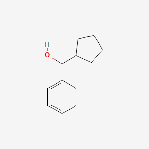 molecular formula C12H16O B1593552 Cyclopentyl(phenyl)methanol CAS No. 4397-01-7