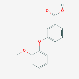 molecular formula C14H12O4 B1593553 3-(2-Methoxyphenoxy)benzoic acid CAS No. 500884-43-5