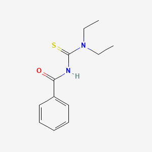 molecular formula C12H16N2OS B1593569 N'-Benzoyl-N,N-diethylthiourea CAS No. 58328-36-2