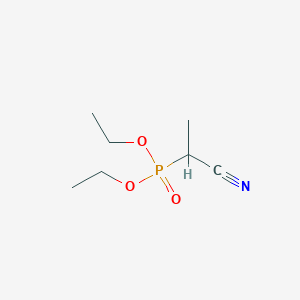 molecular formula C7H14NO3P B1593576 Diethyl (1-cyanoethyl)phosphonate CAS No. 29668-61-9