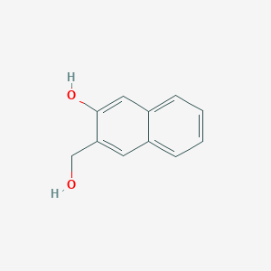 molecular formula C11H10O2 B1593580 3-(Hydroxymethyl)naphthalen-2-ol CAS No. 30159-70-7