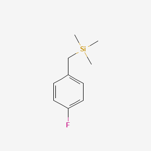 [(4-Fluorophenyl)methyl](trimethyl)silane