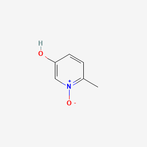 molecular formula C6H7NO2 B1593590 5-Hydroxy-2-methylpyridine 1-oxide CAS No. 24207-00-9