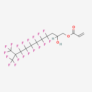 molecular formula C15H9F19O3 B1593594 3-(Perfluoro-7-methyloctyl)-2-hydroxypropyl acrylate CAS No. 24407-09-8
