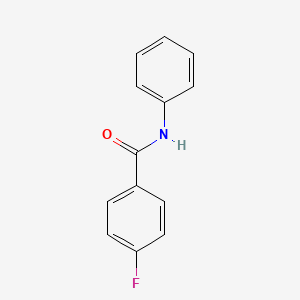 molecular formula C13H10FNO B1593605 4-Fluorobenzanilide CAS No. 366-63-2