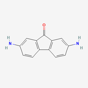 molecular formula C13H10N2O B1593608 2,7-Diamino-9H-fluoren-9-one CAS No. 2915-84-6