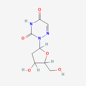 molecular formula C8H11N3O5 B1593613 6-Aza-2'-deoxyuridine CAS No. 20500-29-2